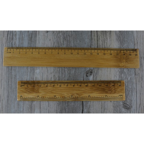 Bamboo  Ruler / 天然環保15cm/20cm竹尺